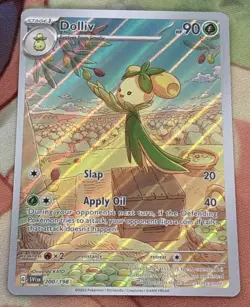 Dolliv 200/198 SV01 Scarlet & Violet Base Set Illustration Rare Holo Card - Image 1