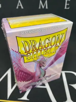 Dragon Shield - 100 Standard Sized Card Sleeves - Pink - Matte - Image 1