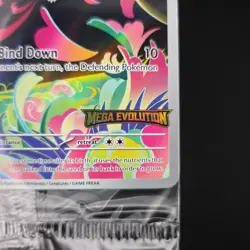 Pokemon TCG Card Bulbasaur 133/132 Mega Evolution Stamped Promo - Sealed - Image 3