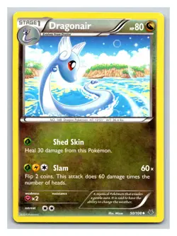 Dragonair 50/108 XY Roaring Skies Regular Non Holo Uncommon Pokemon Card TCG PP5 - Image 1