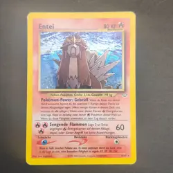 Pokemon TCG Karte - Entei Neo Revelation 6/64 2001 Holo - Image 2