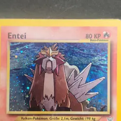 Pokemon TCG Karte - Entei Neo Revelation 6/64 2001 Holo - Image 5