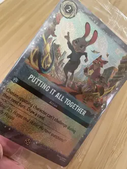 Lorcana Putting It All Together Disney Zootopia 2 Movie Promo Card Cinemark Set - Image 1