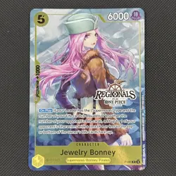 ONE PIECE TCG BONNEY P-085 TEXTURED REGIONAL CARD EXTREMELY RARE⭐ ERROR CARD - Image 1