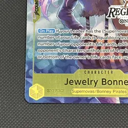 ONE PIECE TCG BONNEY P-085 TEXTURED REGIONAL CARD EXTREMELY RARE⭐ ERROR CARD - Image 2