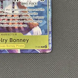 ONE PIECE TCG BONNEY P-085 TEXTURED REGIONAL CARD EXTREMELY RARE⭐ ERROR CARD - Image 5