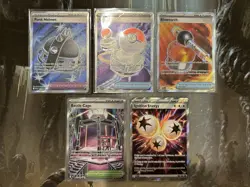Phantasmal Flames Item Support Lot of 5 Cards Full Art Ultra Rare English - NM/M - Image 1