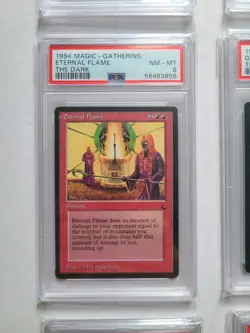 MTG 9 The Dark 1994 PSA Graded Cards Martyr's Cry, Scarwood Bandits & More LOOK! - Image 5
