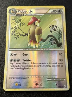 Pidgeotto 48/95 LP Reverse Holo 2011 Pokemon Card! - Image 1
