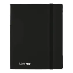 Ultra Pro Eclipse 9-Pocket PRO-Binder - Jet Black - Holds 360 Cards Sealed - Image 1