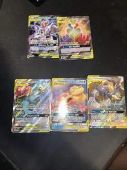 TAGTEAMS Pokemon cards in excellent condition - Image 4