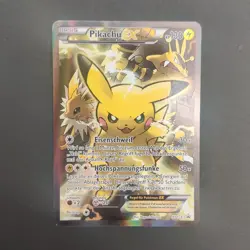 Pokemon TCG Karte - Pikachu EX Full Art Black Star Promo XY124 - Image 2