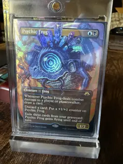 Psychic Frog (Borderless) -Foil Near Mint MTG Modern Horizons 3 - Image 1