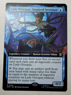 Lady Octopus -Extended Art- Spider-Man Regular Rare Marvel SPM 252 mtg NM/M - Image 1