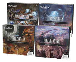 MTG Magic The Gathering Final Fantasy Holiday 4-Scene Box CASE FACTORY SEALED! - Image 1