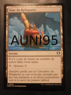 mtg magic Reliquary Tower FRENCH vf fr Tour du Reliquaire commander - Image 1