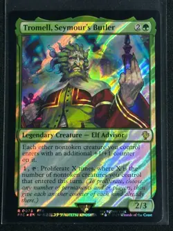 Magic Final Fantasy Collector's Commander Surge Foil Tromell Seymour's Butler SP - Image 1