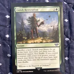 Entish Restoration x1 The Lord of the Rings 1x Magic the Gathering MTG - Image 1