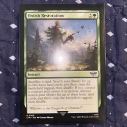 Entish Restoration x1 The Lord of the Rings 1x Magic the Gathering MTG - Image 2