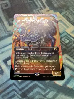 MTG Foil Borderless Psychic Frog NM Unplayed Modern Horizons 3 - Image 3