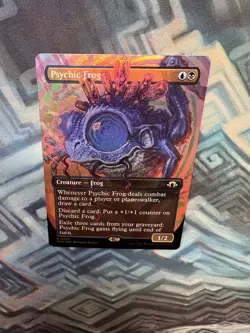 MTG Foil Borderless Psychic Frog NM Unplayed Modern Horizons 3 - Image 4