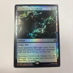 Maddening Cacophony NM Foil Zendikar Rising MTG 067 / 280 English - Image 1