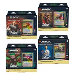?? MTG Fallout Commander Deck Bundle Display Case Set of 4 PIP - Sealed Case ?? - Image 4