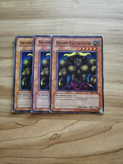 Yu-Gi-Oh! - Swamp Battleguard 3X - Complete Playset - Image 1