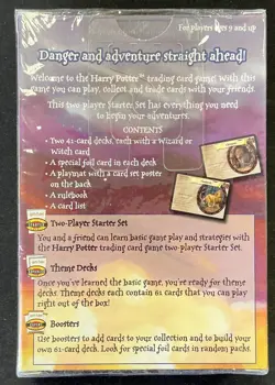 SEALED Harry Potter TCG Trading Card Game Chamber of Secrets Starter Set WotC EN - Image 2
