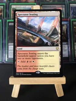 Spectator Seating - Dual Land - Commander Legends 1 - NearMint - Magic MTG Card - Image 1