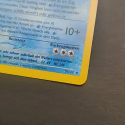 Pokemon TCG Karte - Impergator 5/111 Neo Genesis Deutsch Near Mint NM - Image 3
