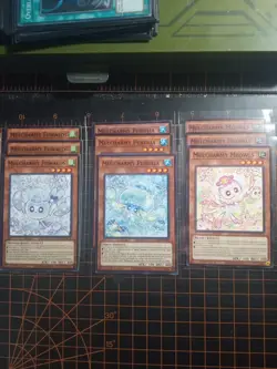 yugioh cards set of 3 mulcharmys 1st edition commons mint - Image 1