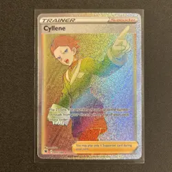 Pokemon Card TCG - Cyllene 201/189 - Astral Radiance - Rainbow Rare - Mint - Image 1
