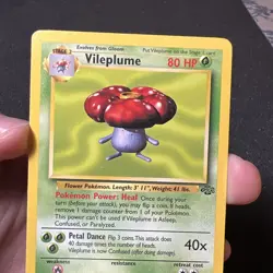 Vileplume 31/64 Jungle Rare Pokemon Card Non-Holo NM - Image 2