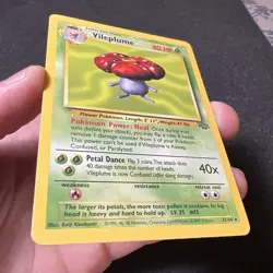 Vileplume 31/64 Jungle Rare Pokemon Card Non-Holo NM - Image 4