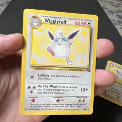 Wigglytuff 32/64 Jungle Rare Pokemon Card Non-Holo 2 MP - Image 3
