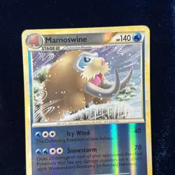 Mamoswine 5/102 Reverse Holo Rare Triumphant Pokemon Card - Image 2