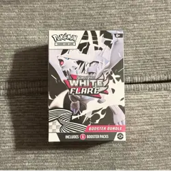 Pokemon WHITE FLARE Booster Bundle Box New Factory Sealed Cards 6 Packs TCG - Image 1
