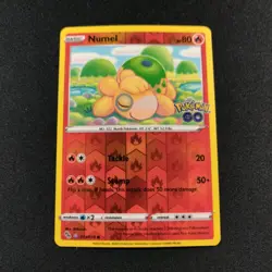 Numel (Peelable Ditto) 013/078 Pokemon GO Reverse Holo TCG Card MP - Image 1