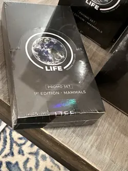 LIFE TCG Promo Box 1st Edition Mammals 50 Cards 15 Full Art (SEALED) - Image 3
