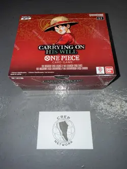 One Piece TCG: OP13 Carrying On His Will Booster Box Sealed English UK New - Image 1