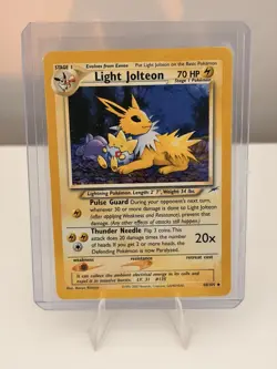 Pokemon TCG Light Jolteon Neo Destiny Card 48/105 Regular - Image 1