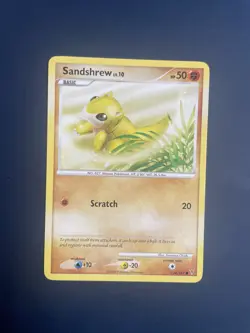 Sandshrew 124/147 Platinum Supreme Victors Pokemon Card LP/NM - Image 1