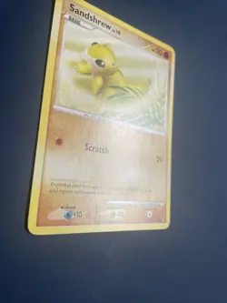 Sandshrew 124/147 Platinum Supreme Victors Pokemon Card LP/NM - Image 2