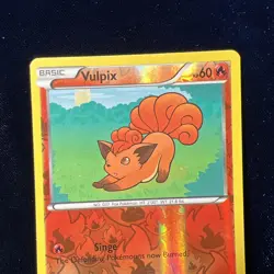 Vulpix 18/124 Reverse Holo Dragons Exalted Pokemon Card - Image 2