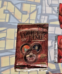 Robert Jordan’s Wheel of Time TCG CCG Collectible Card Game Booster Pack Sealed - Image 1