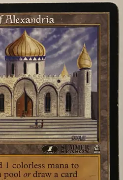 Magic The Gathering MTG LIBRARY OF ALEXANDRIA Promo 6x9 Oversize Jumbo Card! - Image 3