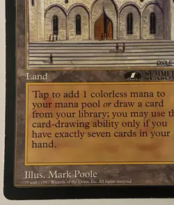 Magic The Gathering MTG LIBRARY OF ALEXANDRIA Promo 6x9 Oversize Jumbo Card! - Image 4