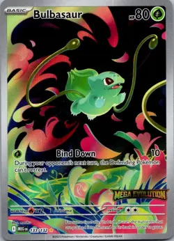 Bulbasaur - (Mega Evolution Stamped) Illustration Rare Miscellaneous Cards & Pro - Image 1