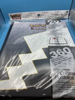 Pokemon 25th Anniversary Celebration Ultra Pro Binder 9 Pocket 360 Cards 74427158231 - Image 1